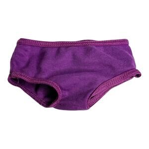 American Girl Doll Panties Julie Meet Outfit Purple Panty BeForever Accessory